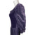 Vintage 1980s Laura Ashley Dress Purple Velvet Size 12
