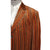 Vintage Mens Striped Velvet Jacket Blazer Sport Coat Laurent Alexandre Paris L - Poppy's Vintage Clothing