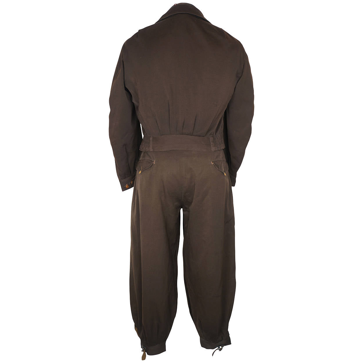 Vintage 1930s Ski Suit Laurentian Cloth Canadian Skiing Mens Size M - Poppy's Vintage Clothing