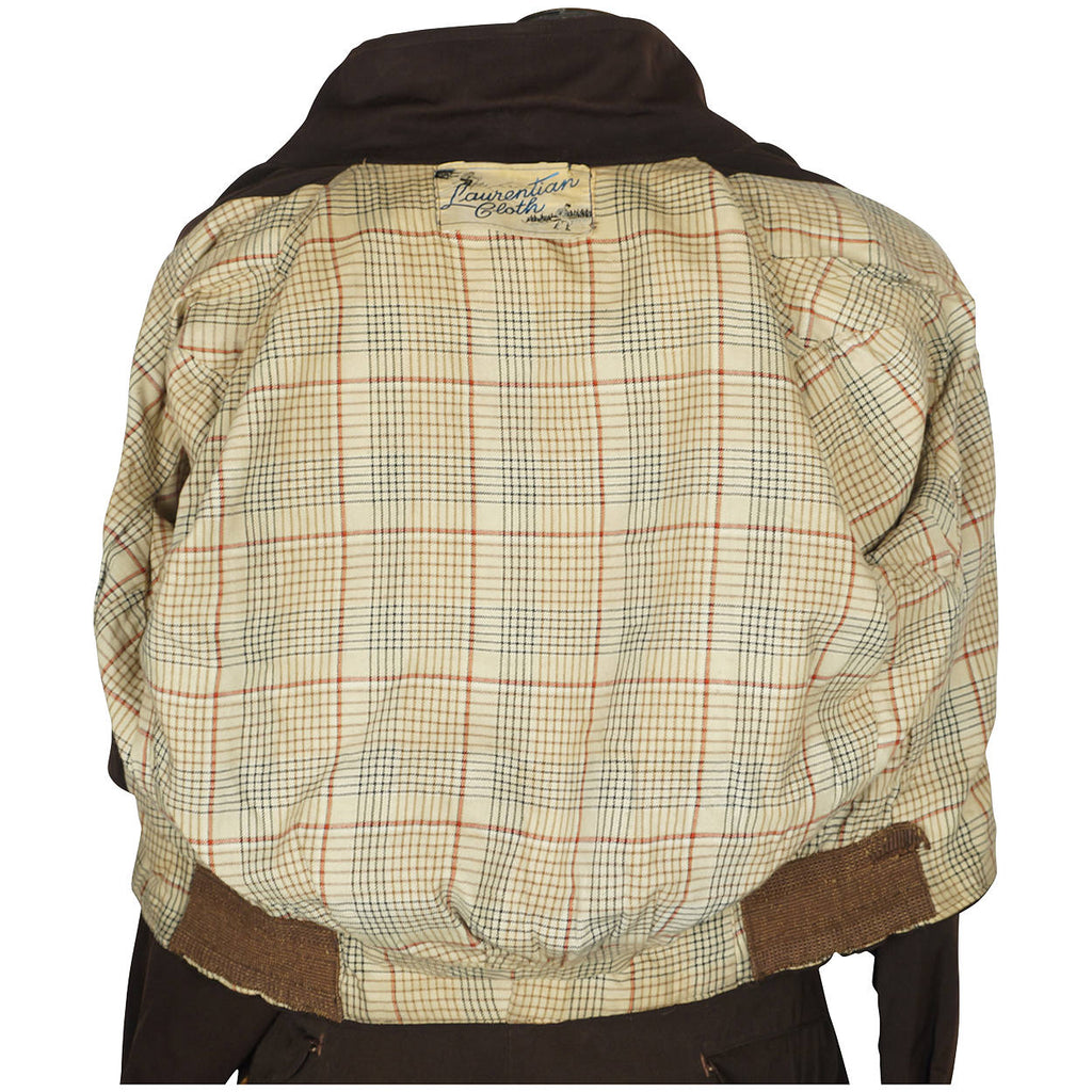 Vintage 1930s Ski Suit Laurentian Cloth Canadian Skiing Mens Size M - Poppy's Vintage Clothing