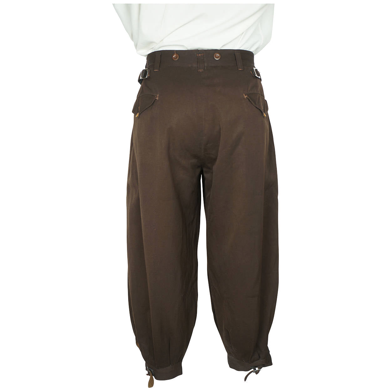 Vintage 1930s Ski Suit Laurentian Cloth Canadian Skiing Mens Size M - Poppy's Vintage Clothing