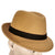 Vintage Lee Fedora Hat Gold Ochre Fur Felt Size Medium 7 - Poppy's Vintage Clothing