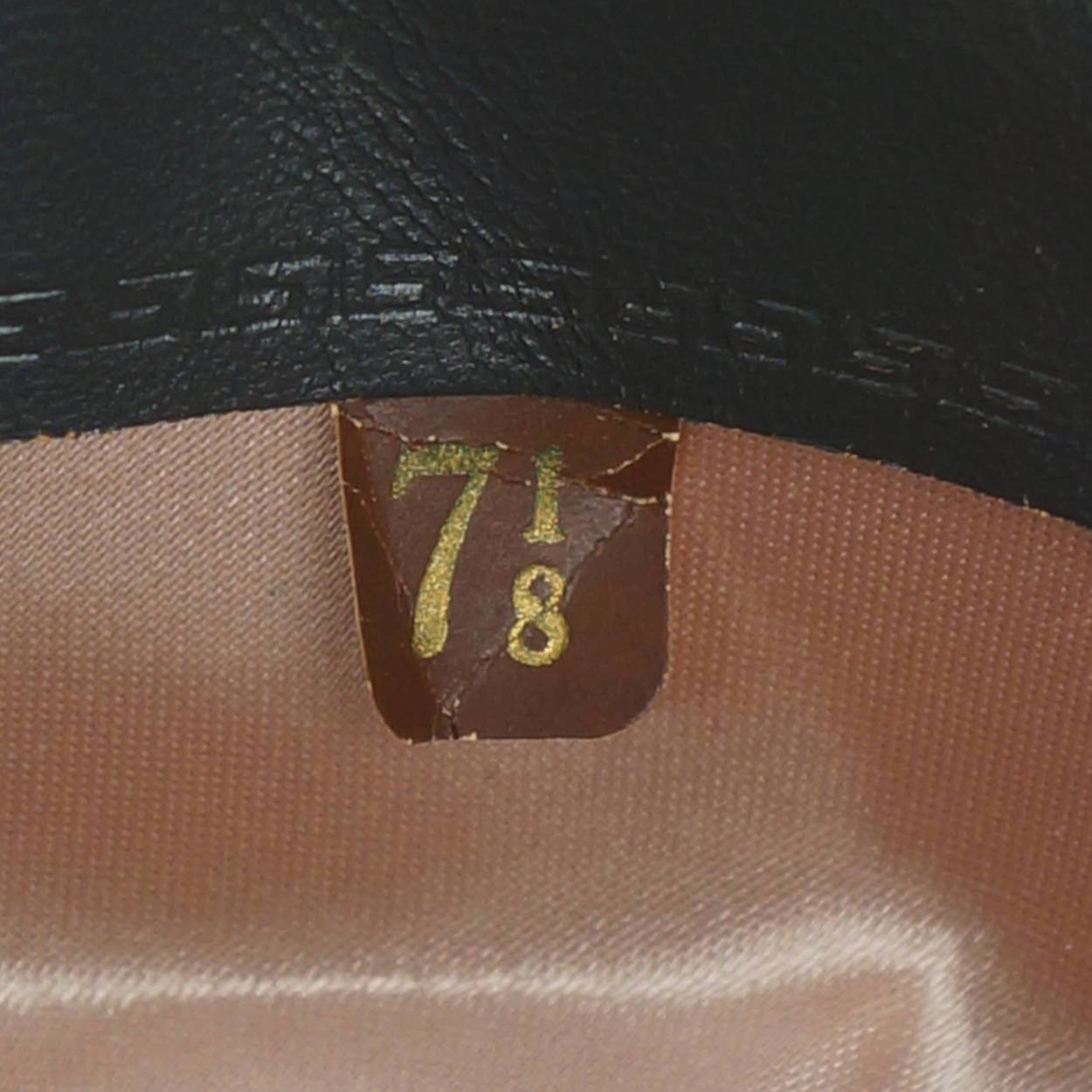 Vintage Pork Pie Hat 1940s 50s Flat Top Fedora Lee Fifth Avenue 7 1/8 - Poppy's Vintage Clothing