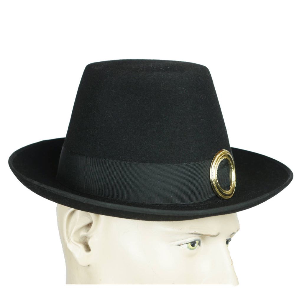 Vintage Thanksgiving Pilgrim Hat Capotain Lembert Germany M - Poppy's Vintage Clothing