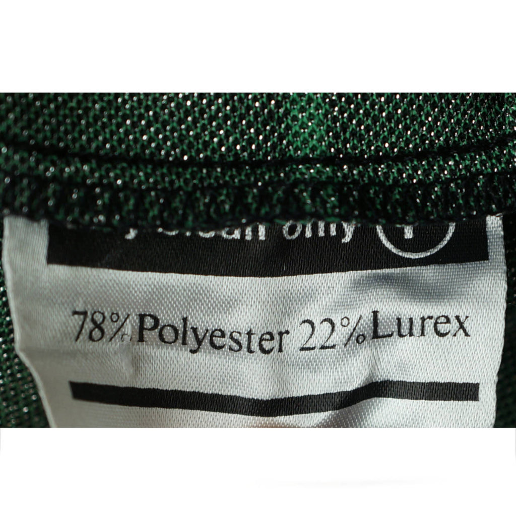 Vintage 70s Long Sleeve Maxi Dress Lerose Great Britain Sz L - Poppy's Vintage Clothing