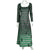Vintage 70s Long Sleeve Maxi Dress Lerose Great Britain Sz L - Poppy's Vintage Clothing
