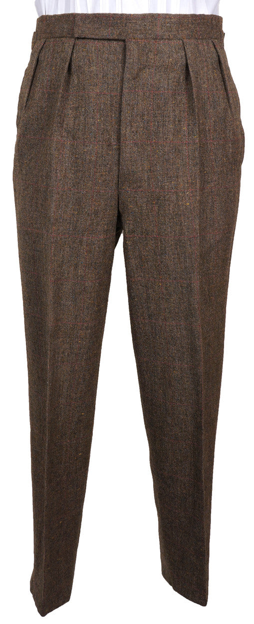 Vintage 1970s Bespoke Tweed Suit Lesley and Roberts London Tweed Run - Poppy's Vintage Clothing