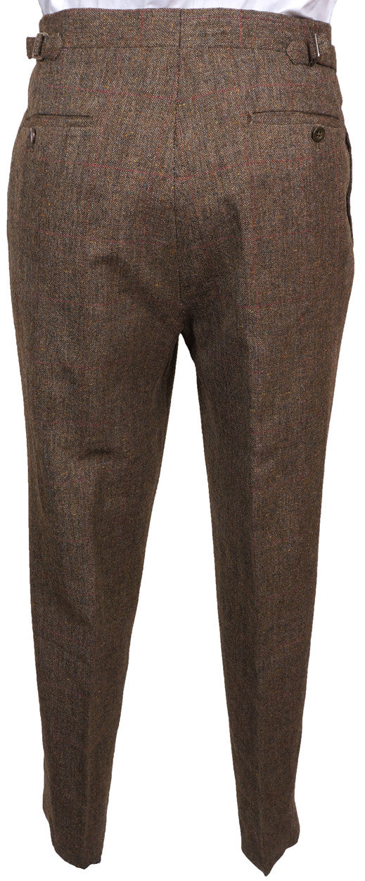 Vintage 1970s Bespoke Tweed Suit Lesley and Roberts London Tweed Run - Poppy's Vintage Clothing