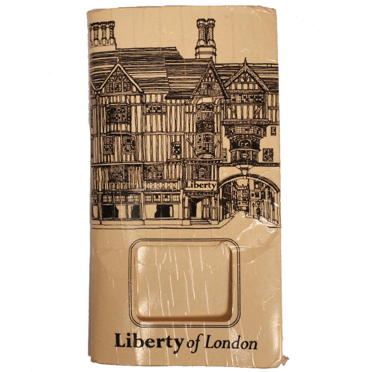 Vintage Liberty of London Ochre Silk Twill Scarf Ornate Pattern w Box 27” - Poppy's Vintage Clothing