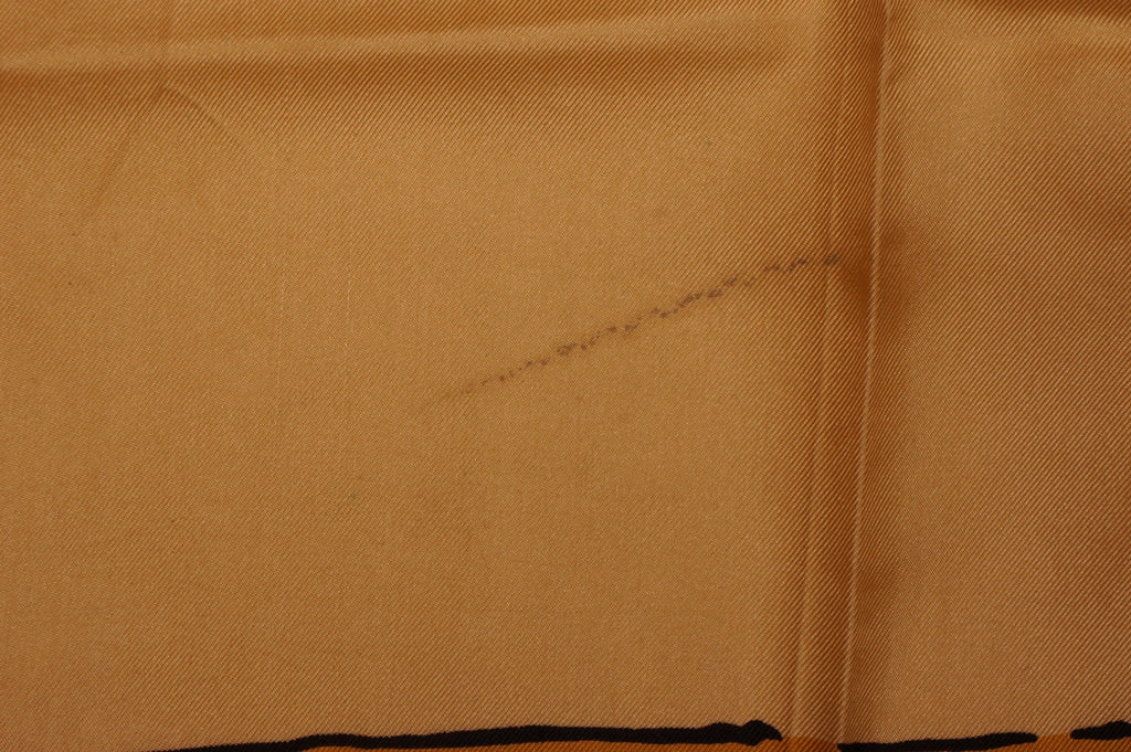 Vintage 50s Liberty of London Silk Twill Scarf with Japanese Lantern Design - Poppy's Vintage Clothing