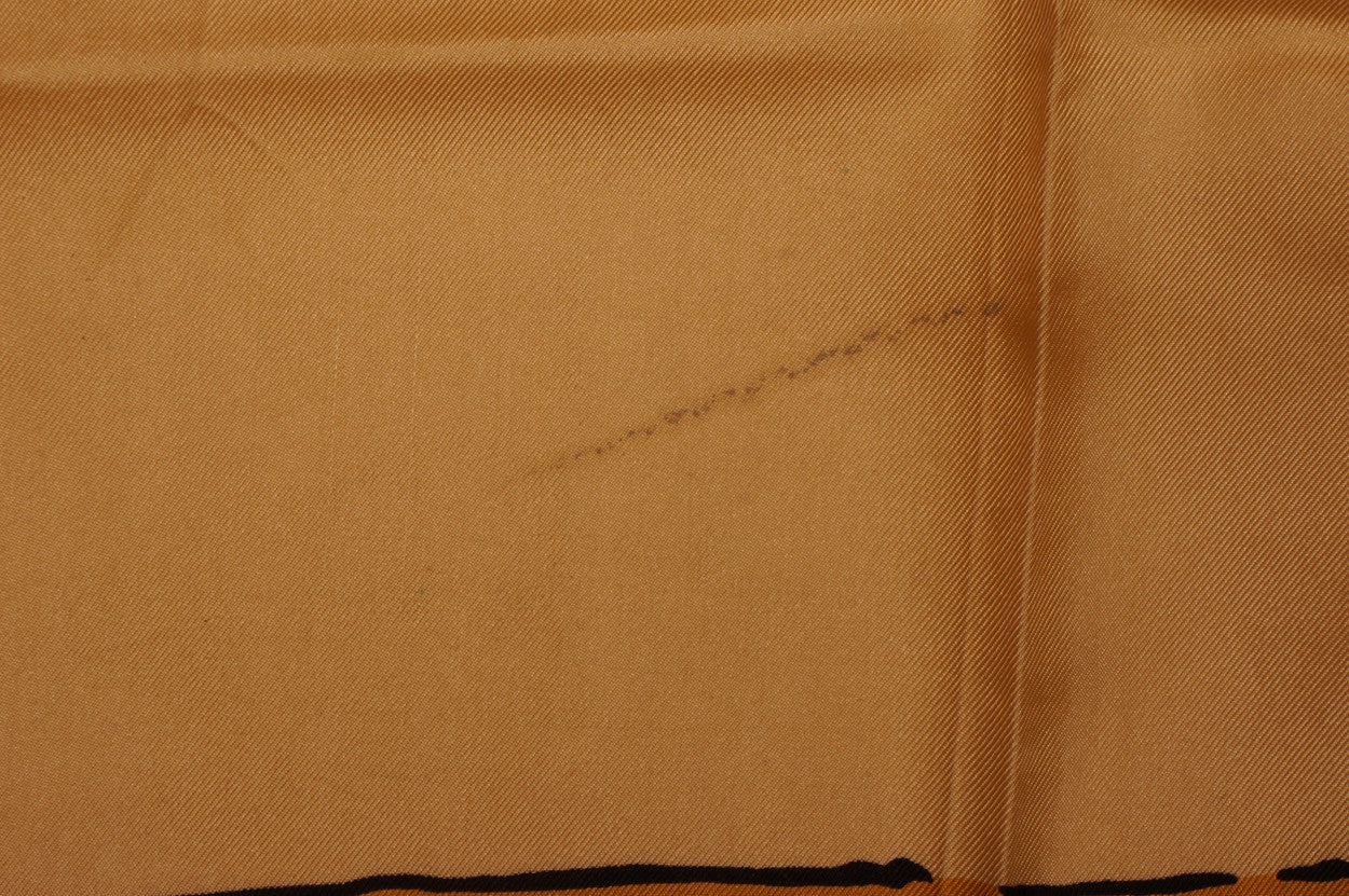 Vintage 50s Liberty of London Silk Twill Scarf with Japanese Lantern Design - Poppy's Vintage Clothing