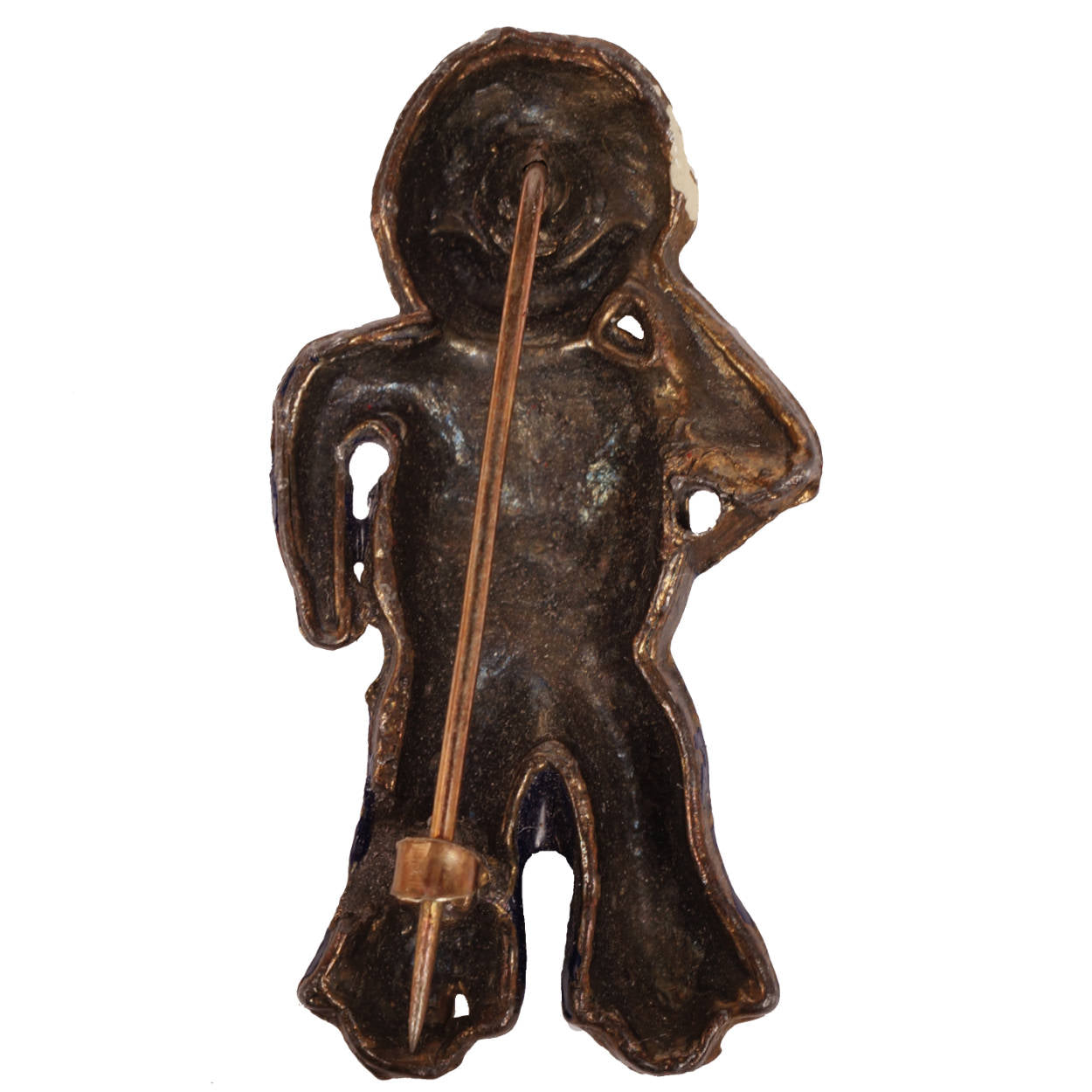 Vintage Little Nemo Sailor Pin Brooch Brier Mfg Co WWII Patriotic Brass - Poppy's Vintage Clothing