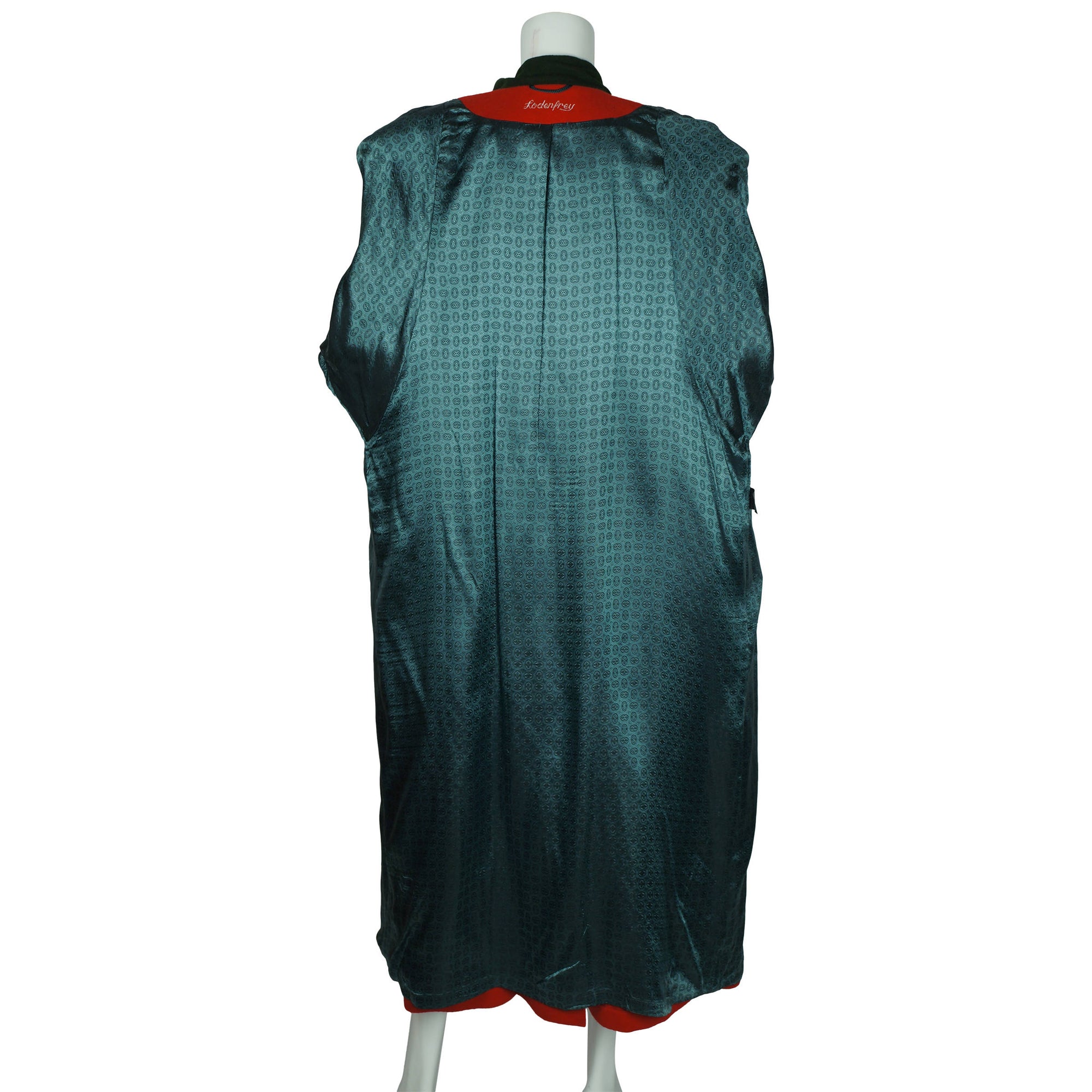 Vintage Red Wool Coat w Vest Lodenfrey Austria 