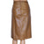 Vintage 1980s Loewe Leather Jacket and Skirt Spanish Luxury Brand Ladies M 40 - Poppy's Vintage Clothing