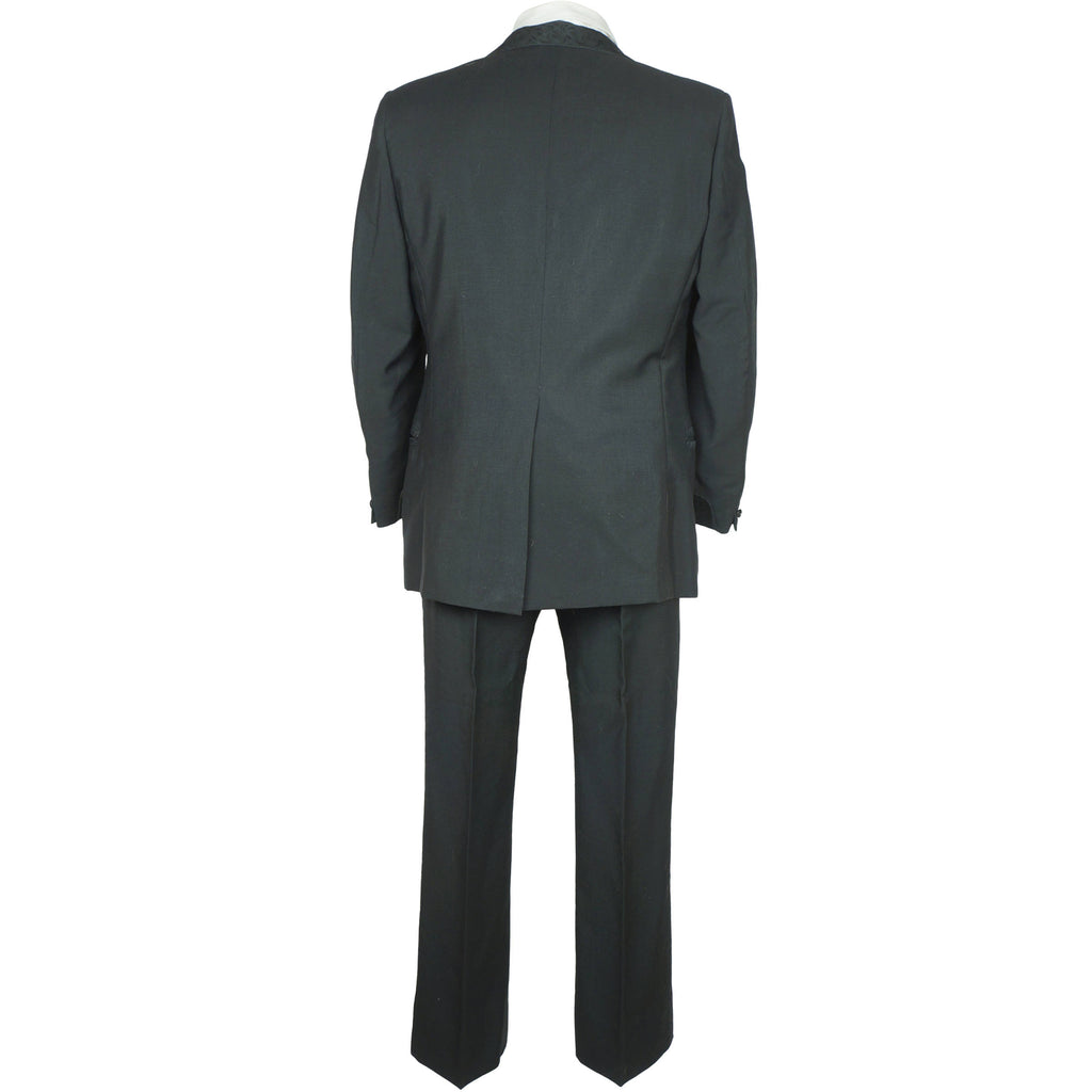 Vintage 1970s Tuxedo with Brocade Lapels