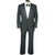 Vintage 1970s Tuxedo with Brocade Lapels