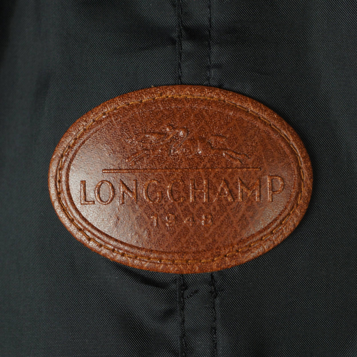 Longchamps Paris Nylon Raincoat for Travel Unisex Mens Small - Poppy's Vintage Clothing