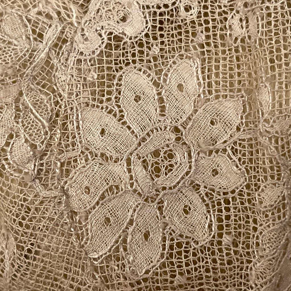 Vintage 1930s Lord & Taylor Chantilly Lace Night Bonnet