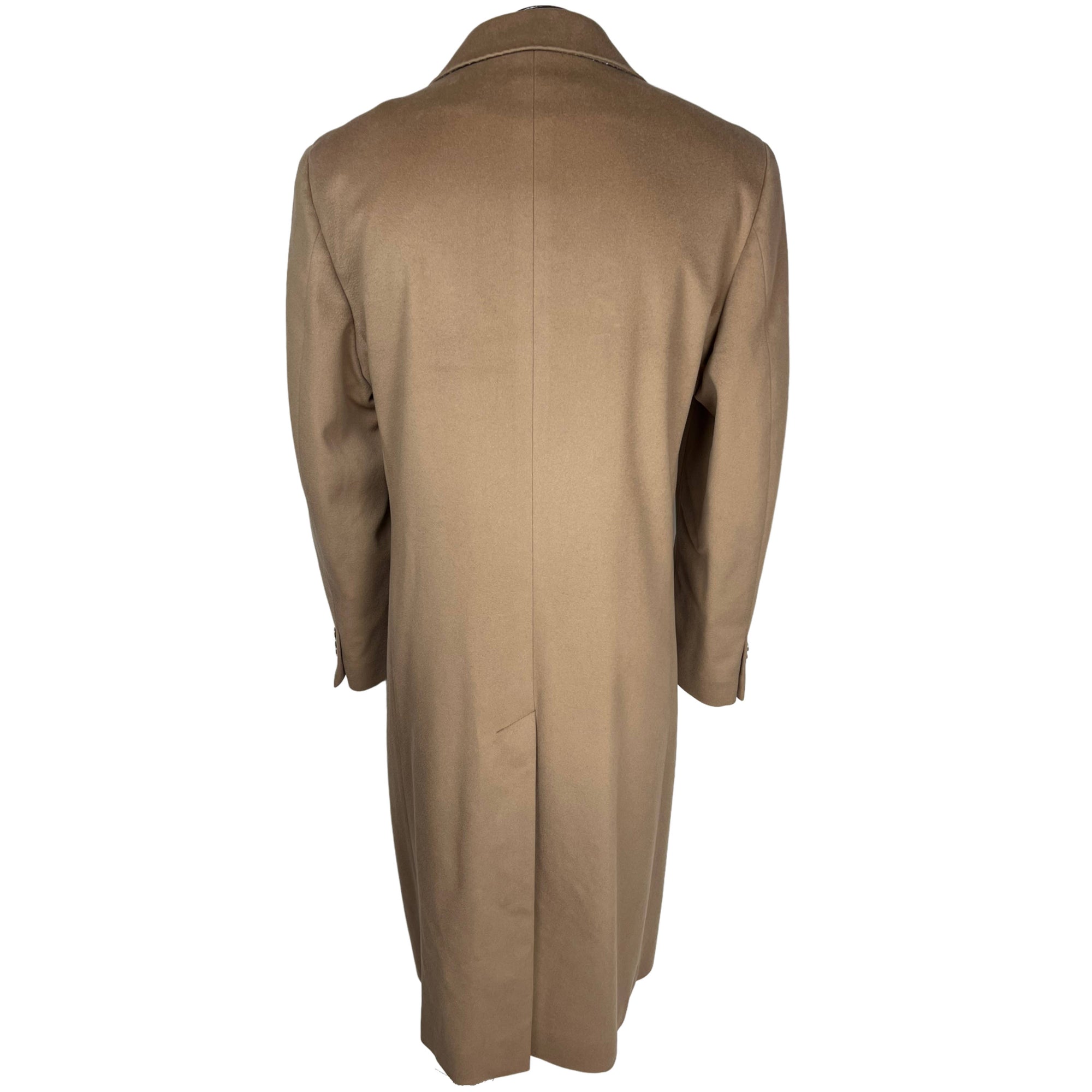 Vintage Loro Piana Wool Overcoat Made in Italy Camel Color L