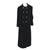 Vintage 1970s Black Velvet Maxi Coat Lou Ritchie Canada