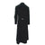 Vintage 1970s Black Velvet Maxi Coat Lou Ritchie Canada