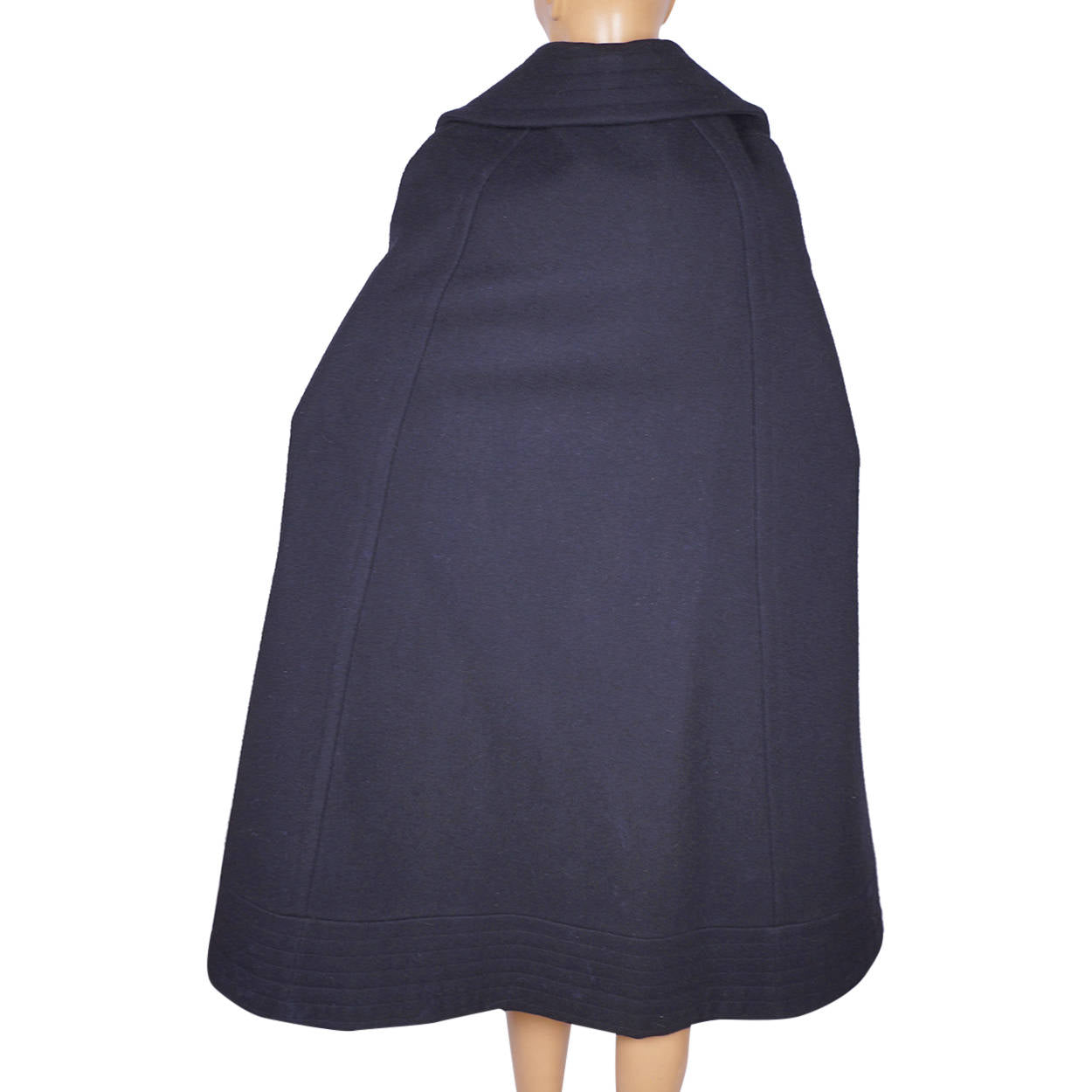 Vintage 1960s Mod Wool Cape Lou Ritchie for Rainmaster Canada Size S - Poppy's Vintage Clothing