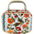 Vintage Box Purse 1960s Chenille Handbag Lou Taylor Miami - Poppy's Vintage Clothing