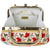 Vintage Box Purse 1960s Chenille Handbag Lou Taylor Miami - Poppy's Vintage Clothing