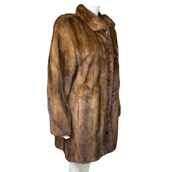 Louis Feraud / Neiman Marcus Mink Coat Size 6/S – KMK Luxury Consignment