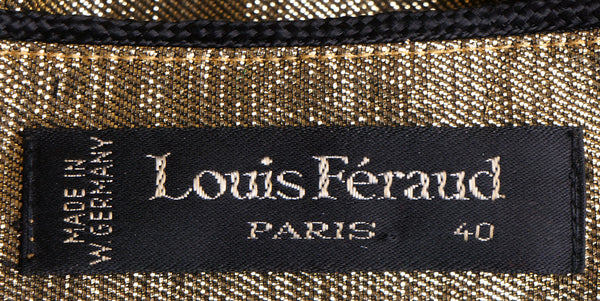 Vintage Louis Feraud Paris Clutch Bag/leather Purse/80s 