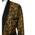 Vintage 1950s Mens Dressing Gown Gold Paisley Ptn Lounge Ease by Manhattan M L - Poppy's Vintage Clothing