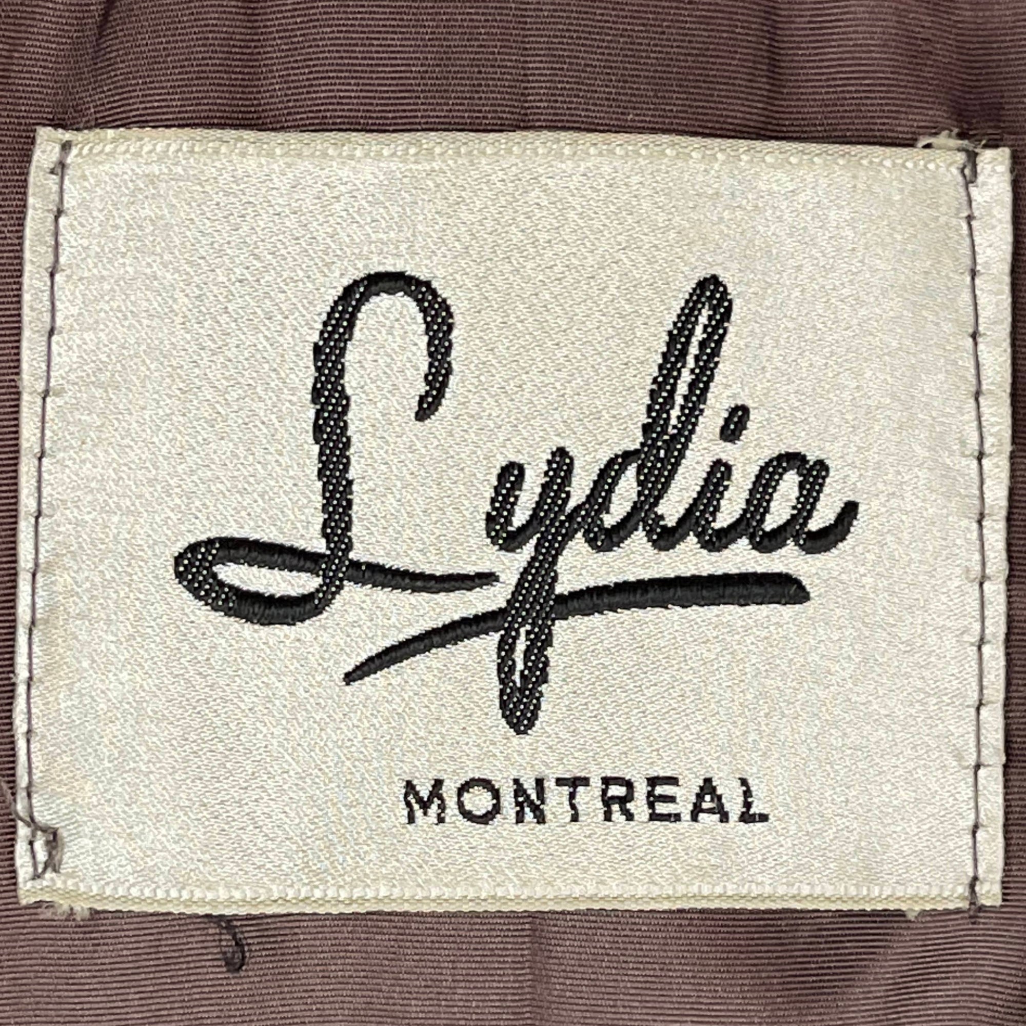 Vintage 1950s Devore Velvet Coat Lydia Montreal Ladies Sz L
