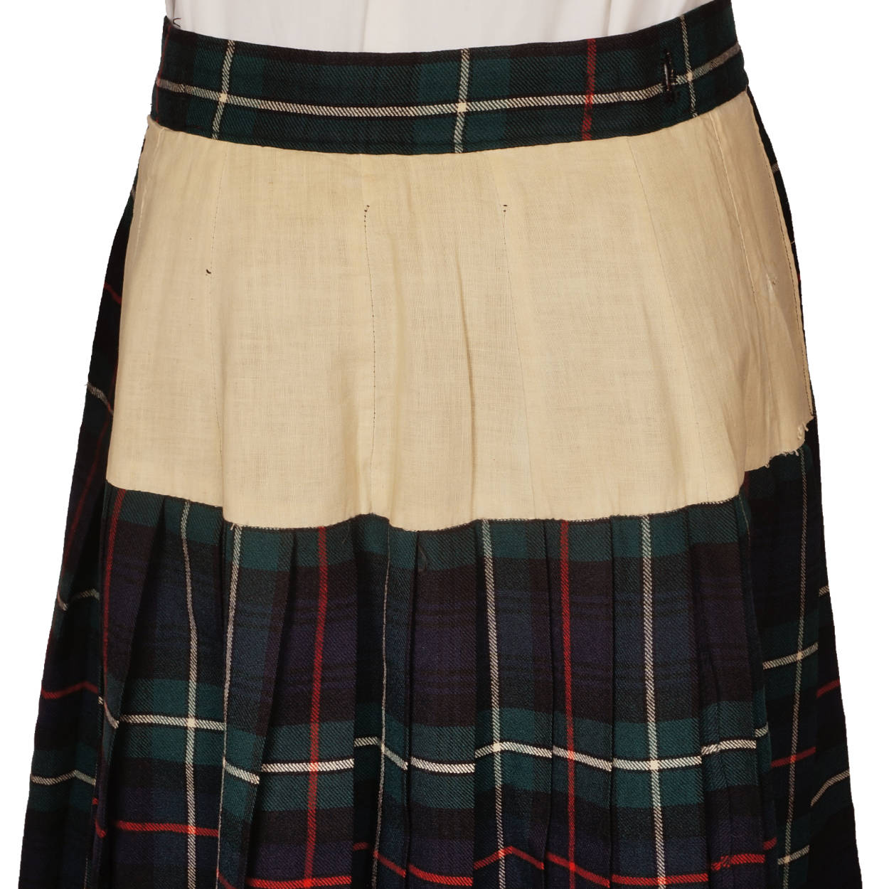 Vintage Scottish Kilt MacKenzie Tartan 29 Inch Waist - Poppy's Vintage Clothing