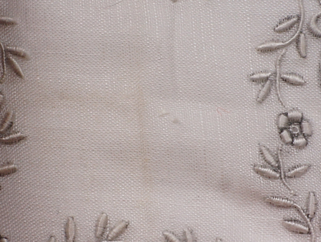 Vintage Madeira Embroidery Bridal Handkerchief Linen Hankie with Lace Insetting and Pullwork - Poppy's Vintage Clothing