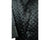Vintage Smoking Jacket 1950s Black Satin Quilted Mens Size L - Poppy's Vintage Clothing