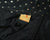 Vintage Smoking Jacket 1950s Black Satin Quilted Mens Size L - Poppy's Vintage Clothing