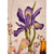 Vintage Mantero Silk Scarf Iris Flowers Made in Italy 34.5” - Poppy's Vintage Clothing