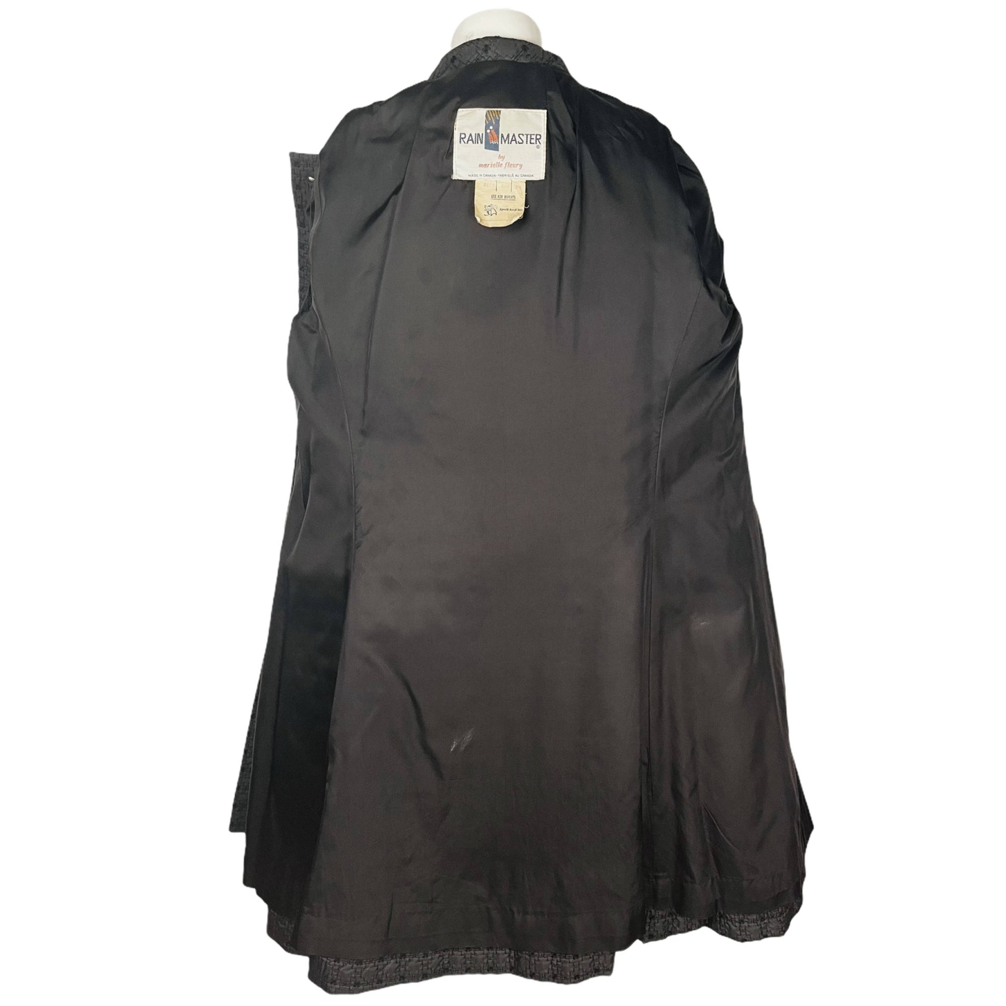 Vintage 70s Raincoat by Marielle Fleury for Rain Master Coat