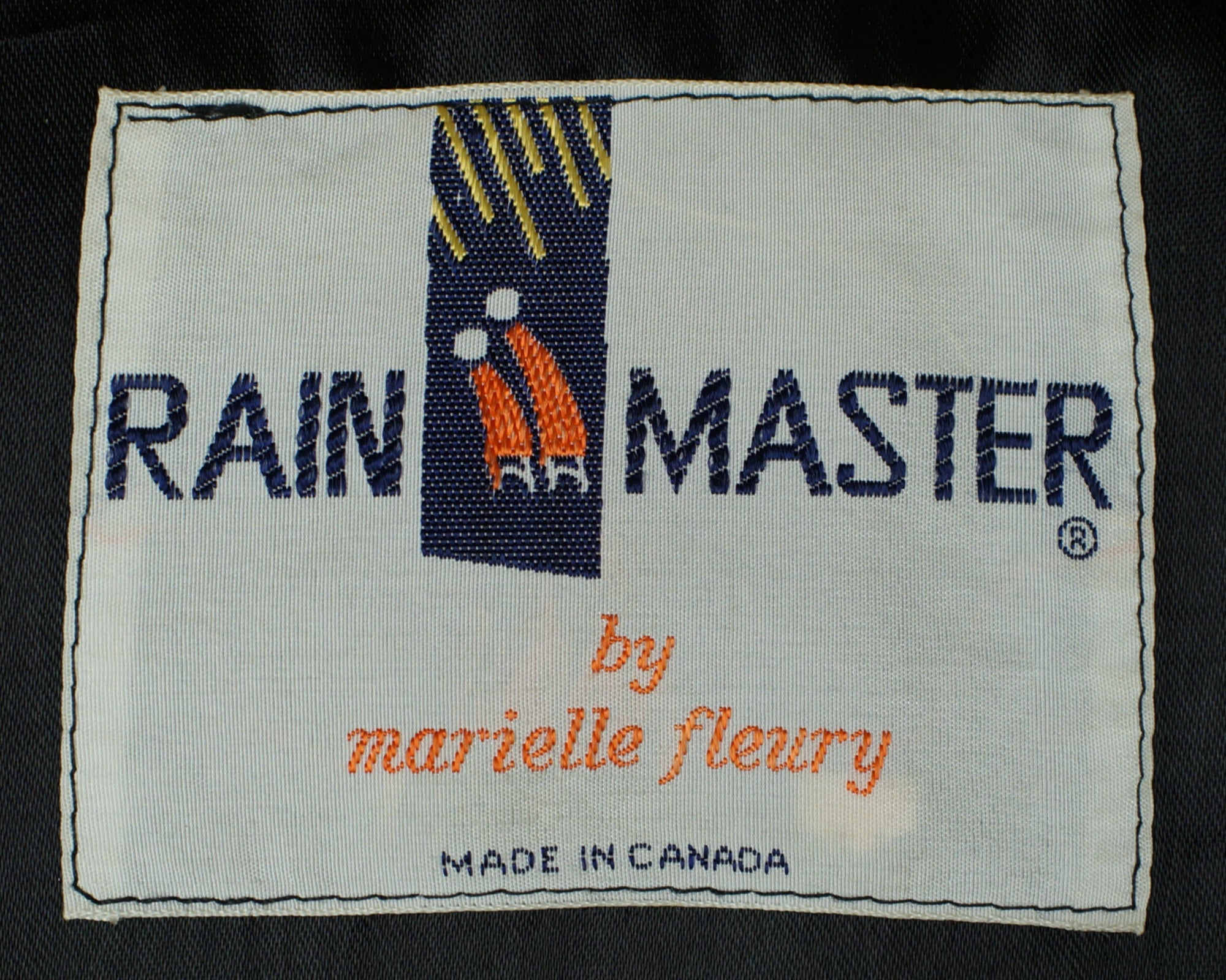 Vintage 70s Marielle Fleury Black Velvet Coat by Rainmaster - Poppy's Vintage Clothing