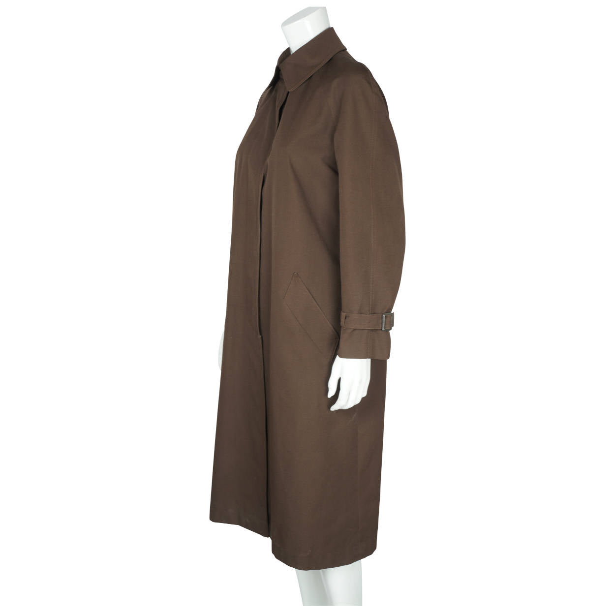 Vintage 70s Raincoat by Marielle Fleury Rainmaster Canada 12 - Poppy's Vintage Clothing