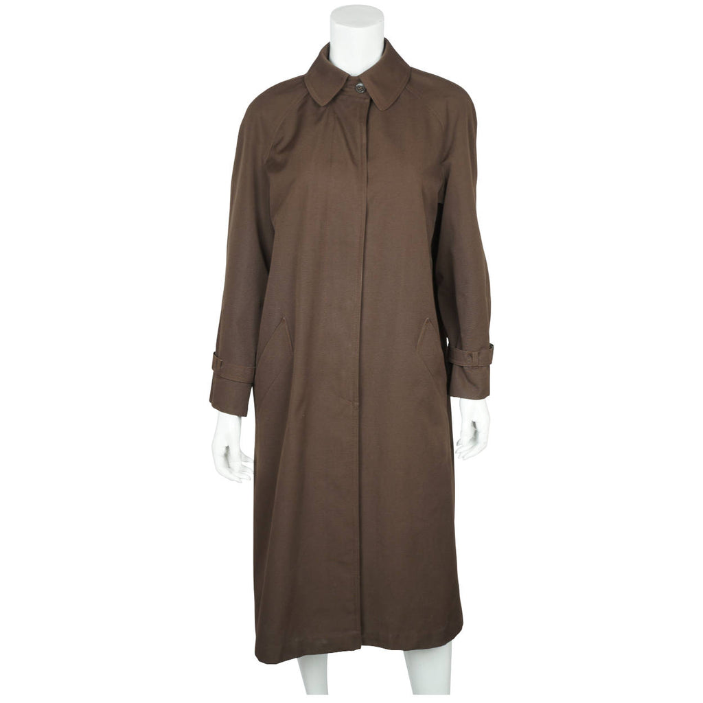 Vintage 70s Raincoat by Marielle Fleury Rainmaster Canada 12 - Poppy's Vintage Clothing