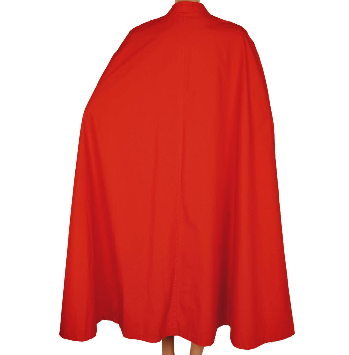Vintage Marielle Fleury Red Rain Cape by Rainmaster 1970s Canadian Design - Poppy's Vintage Clothing