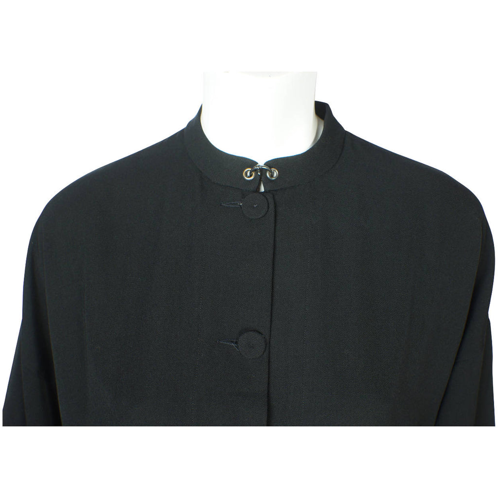 Vintage 90s Mariot Chanet Paris Designer Dress Robe - Poppy's Vintage Clothing