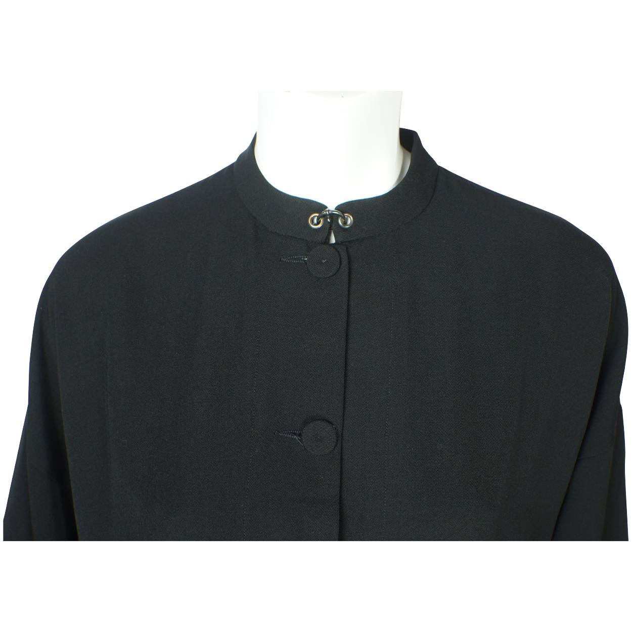 Vintage 90s Mariot Chanet Paris Designer Dress Robe - Poppy's Vintage Clothing