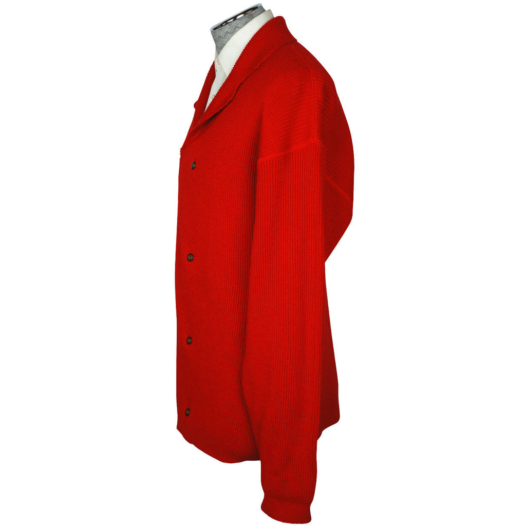 Vintage 90s Mens Cardigan Sweater Marithe &amp; Francois Girbaud - Poppy's Vintage Clothing