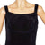 Vintage 1960s Marjorie Hamilton LBD Black Velvet Cocktail Dress S M - Poppy's Vintage Clothing