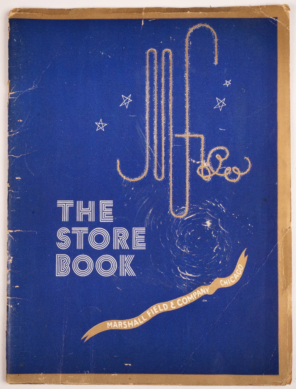 Vintage MARSHALL FIELD Department Store Book 1933 Chicago Visitors Edition - Poppy's Vintage Clothing