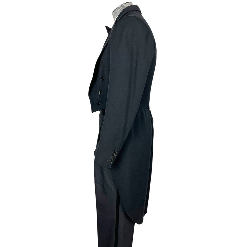 1930s Paris Vintage Tuxedo Tails Formal Tailcoat Dated 1936