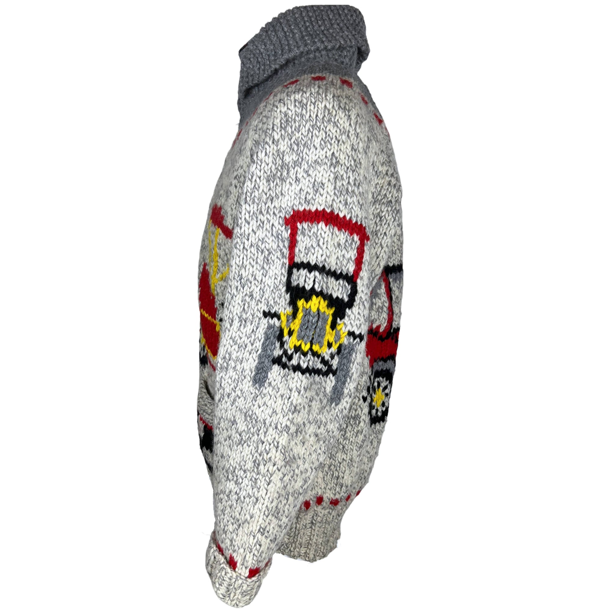 1950s Vintage Cowichan Sweater Mary Maxim Antique Autos 433