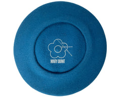 Original Mod 60s Mary Quant Beret by Kangol Blue Wool c1967